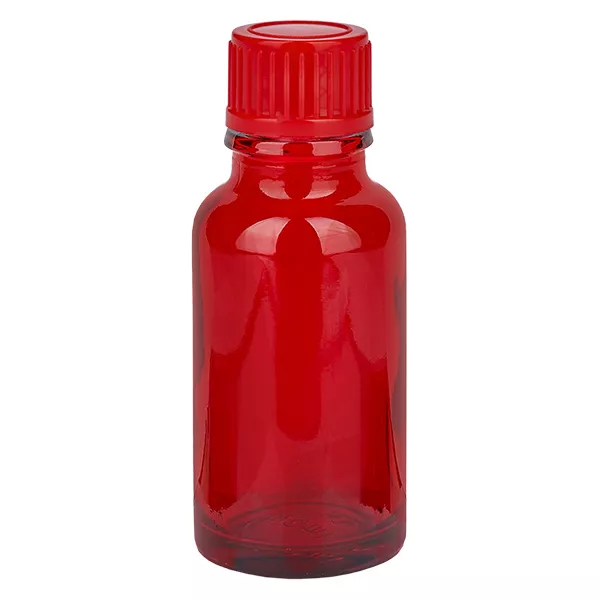 20ml lahvička 11mm šroubovací uzávěr červená Standard RedLine UT18/20
