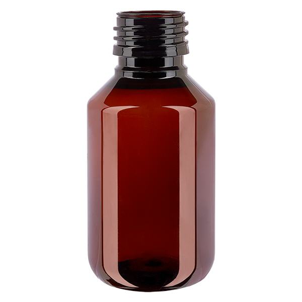 PET láhev 100ml PP28 bez uzávěru PET láhev 100ml PP28 bez uzávěru