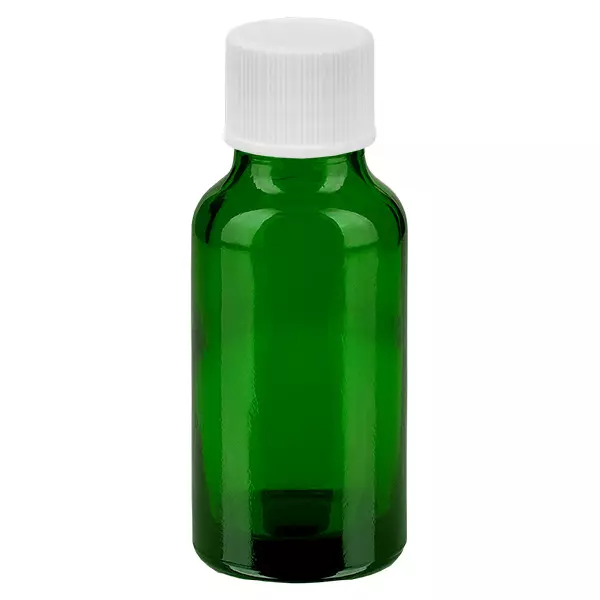 20ml láhev s 11mm šroubovacím uzávěrem bílá Standard GreenLine UT18/20