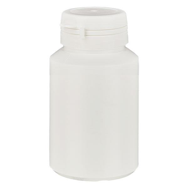Krabička na kapsle 60 ml bílá s tamper-evidentním uzávěrem Jaycap bílá Krabička na kapsle 60 ml bílá s tamper-evidentním uzávěrem Jaycap bílá