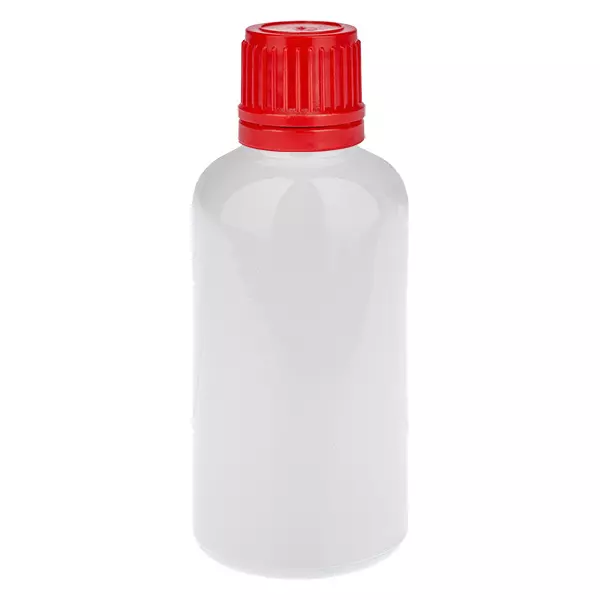 50ml láhev 11mm šroubovací uzávěr červený bezpečnostní uzávěr WhiteLine UT18/50 50ml láhev 11mm šroubovací uzávěr červený bezpečnostní uzávěr WhiteLine UT18/50
