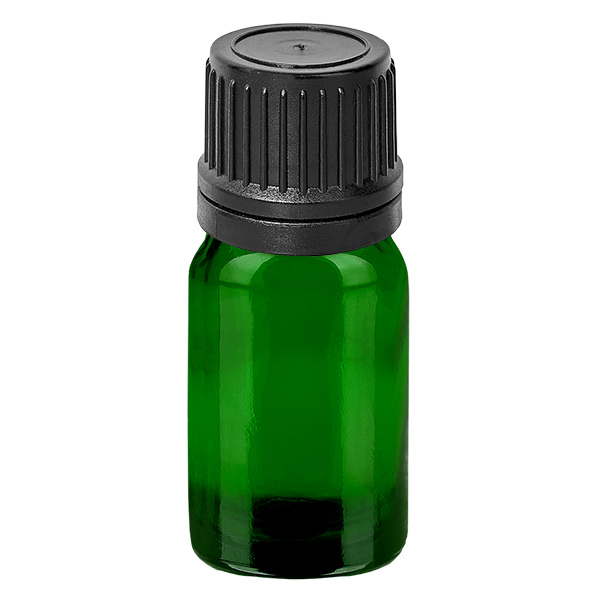 5ml lahvička s kapátkem 1mm černá s tamper-evidentním uzávěrem GreenLine UT18/5 5ml lahvička s kapátkem 1mm černá s tamper-evidentním uzávěrem GreenLine UT18/5