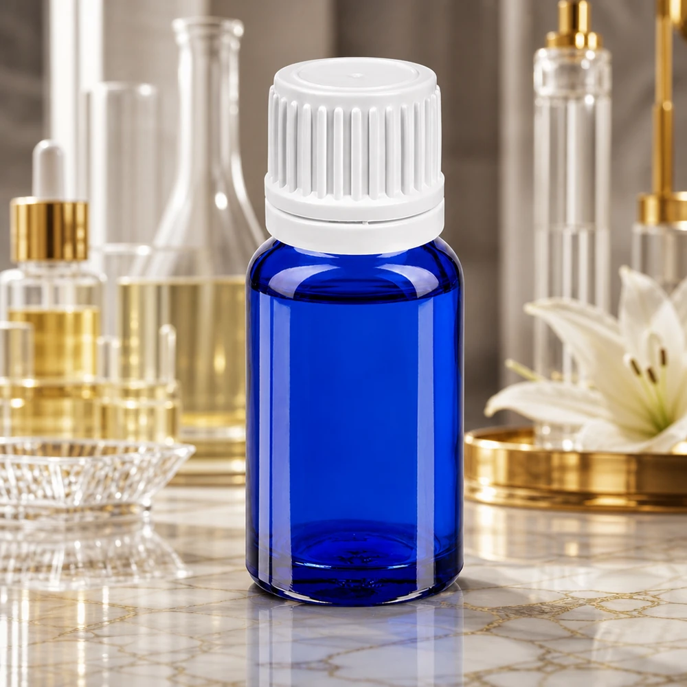 10ml lahvička 11mm šroubovací uzávěr bílý BlueLine UT18/10.