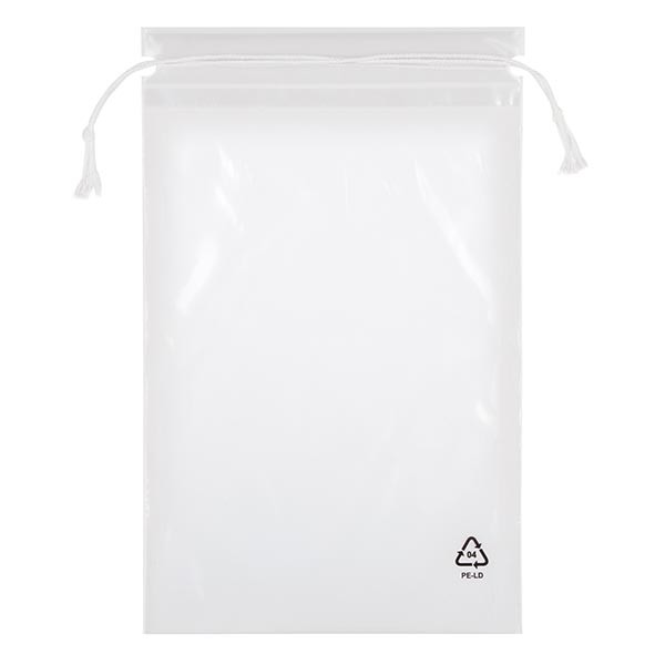 Sáček se stahovací šňůrkou (balení 100 ks) 150x210mm/50µm Sáček se stahovací šňůrkou (balení 100 ks) 150x210mm/50µm
