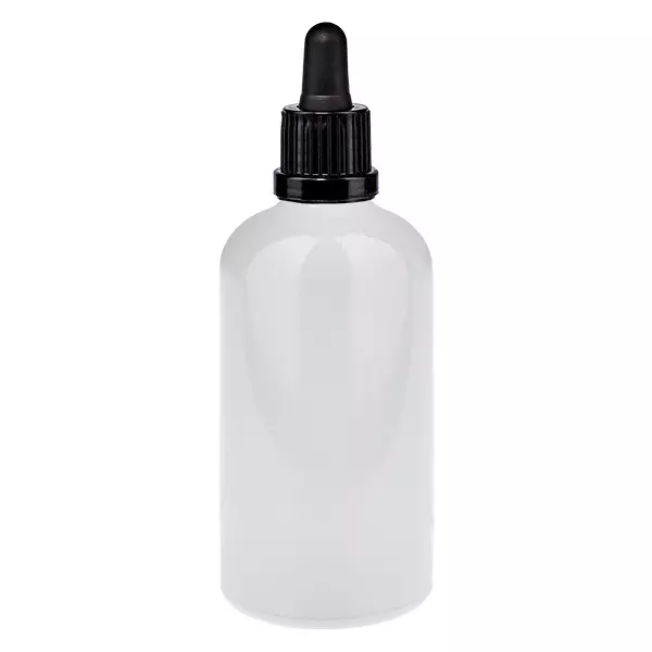 100 ml lahvička s kapátkem, černá, bezpečnostní uzávěr WhiteLine UT18/100 100 ml lahvička s kapátkem, černá, bezpečnostní uzávěr WhiteLine UT18/100
