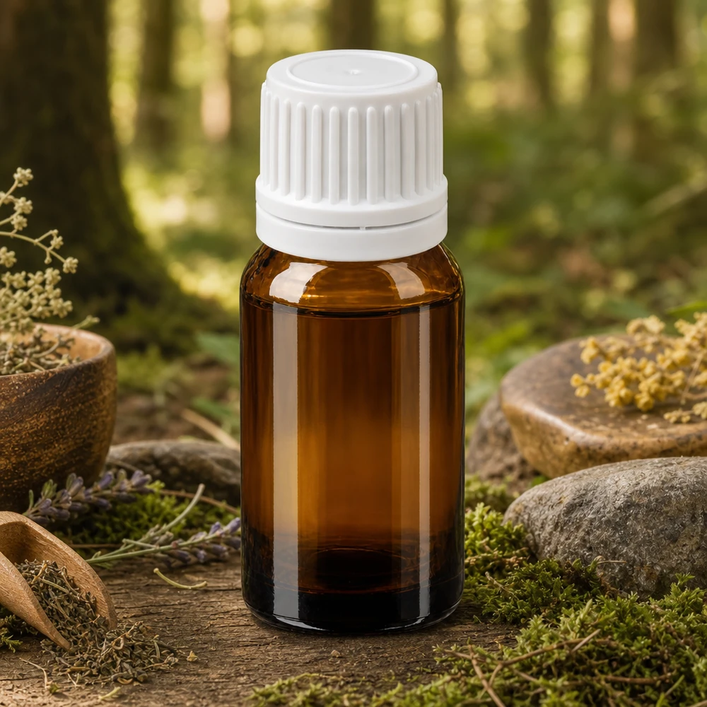 Professionelle 10ml Braunglasflasche mit kindersicherem Verschluss für therapeutische Anwendungen