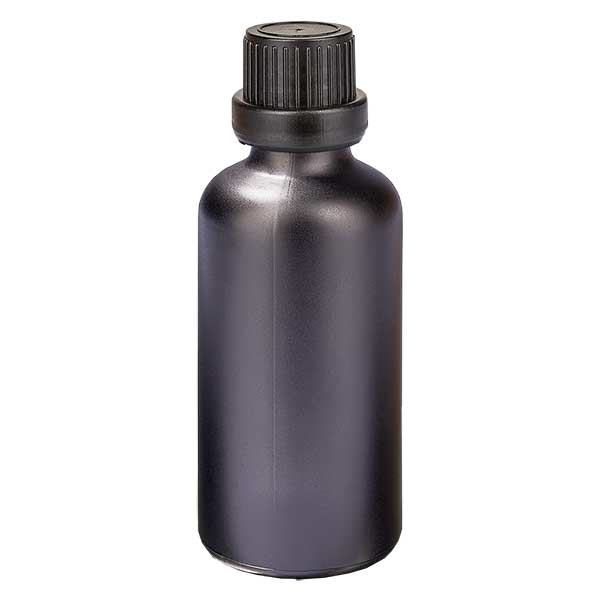 50ml láhev 11mm šroubovací uzávěr s ochranou proti manipulaci BlackLine UT18/50 50ml láhev 11mm šroubovací uzávěr s ochranou proti manipulaci BlackLine UT18/50