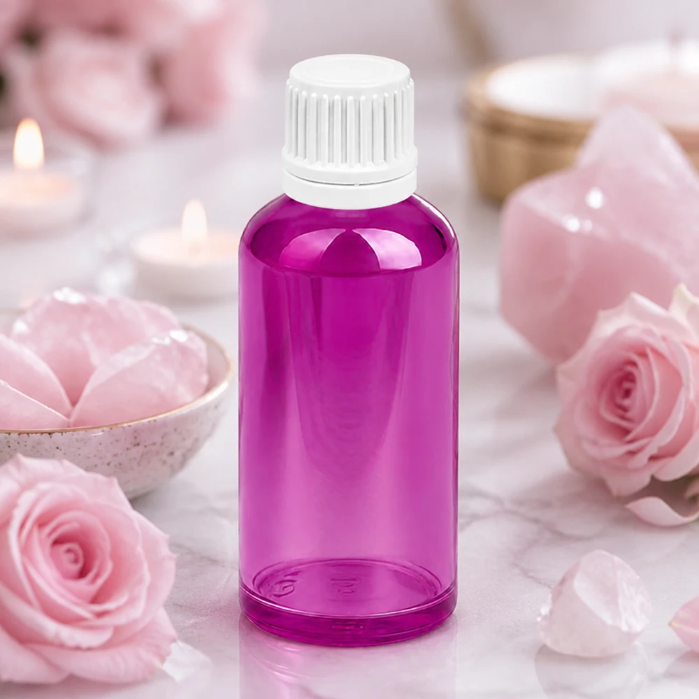 50ml Nachfüllflasche in Violett mit umweltfreundlichem wiederverwendbarem Kunststoffmaterial