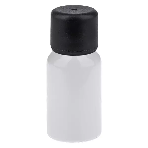 10ml lahvička 6mm šroubovací uzávěr černý standardní WhiteLine UT18/10 10ml lahvička 6mm šroubovací uzávěr černý standardní WhiteLine UT18/10