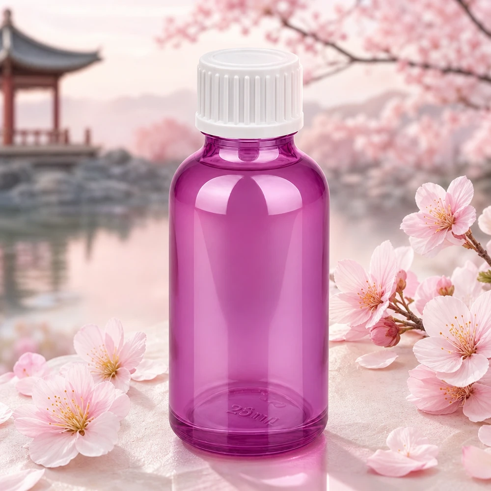 Purple Tropfflasche 30ml mit ergonomischer Form für einfache Handhabung und Lagerung