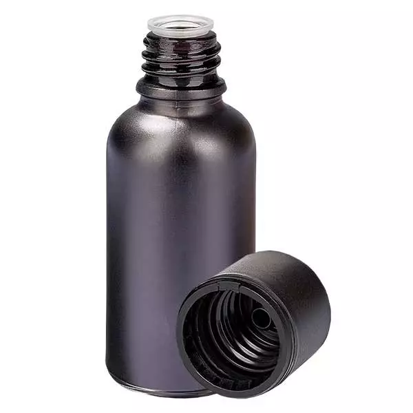 30ml láhev 3mm šroubovací uzávěr s pojistkou proti manipulaci BlackLine UT18/30 30ml láhev 3mm šroubovací uzávěr s pojistkou proti manipulaci BlackLine UT18/30