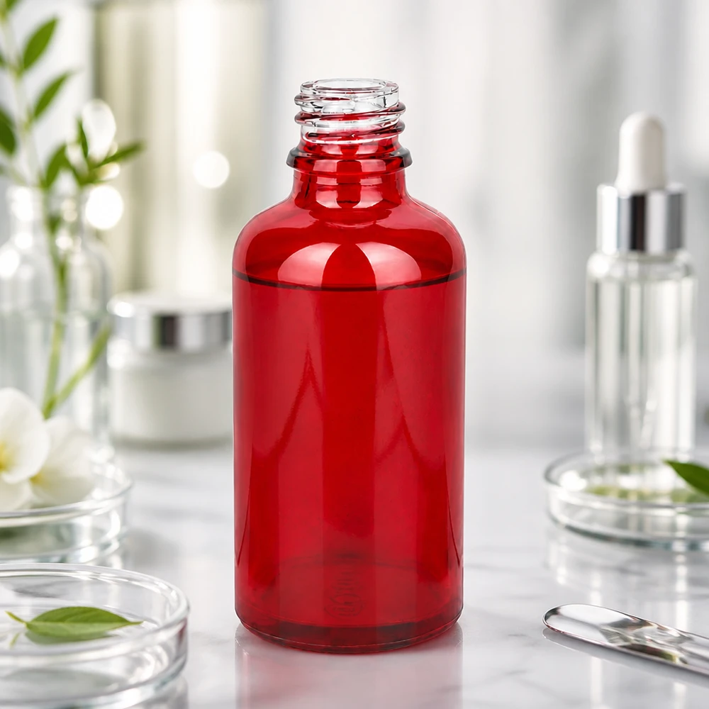 50ml lékárenská láhev RedLine UT18/50 UNiTWIST 50ml RedLine UT18/50 UNiTWIST Apothekenflasche mit schlanker Silhouette spart wertvollen Lagerplatz