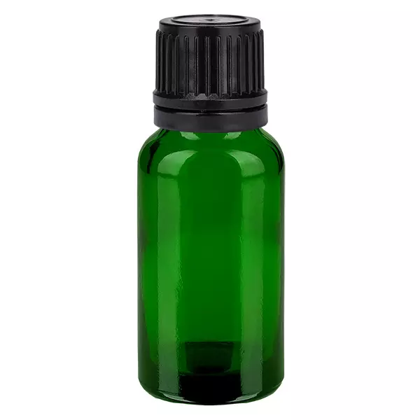20ml lahvička s pumpičkou černá standardní uzávěr GreenLine UT18/20