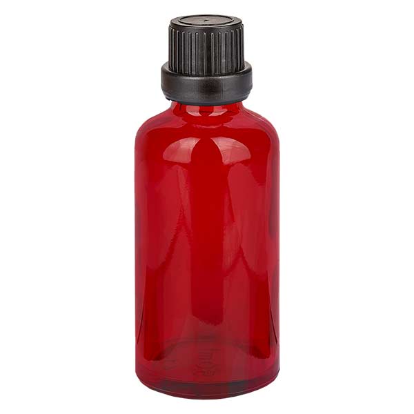 50ml lahvi&#269;ka s kap&#225;tkem 2mm tamper-evidentn&#237; uz&#225;v&#283;r RedLine UT18/50 UNiTWIST