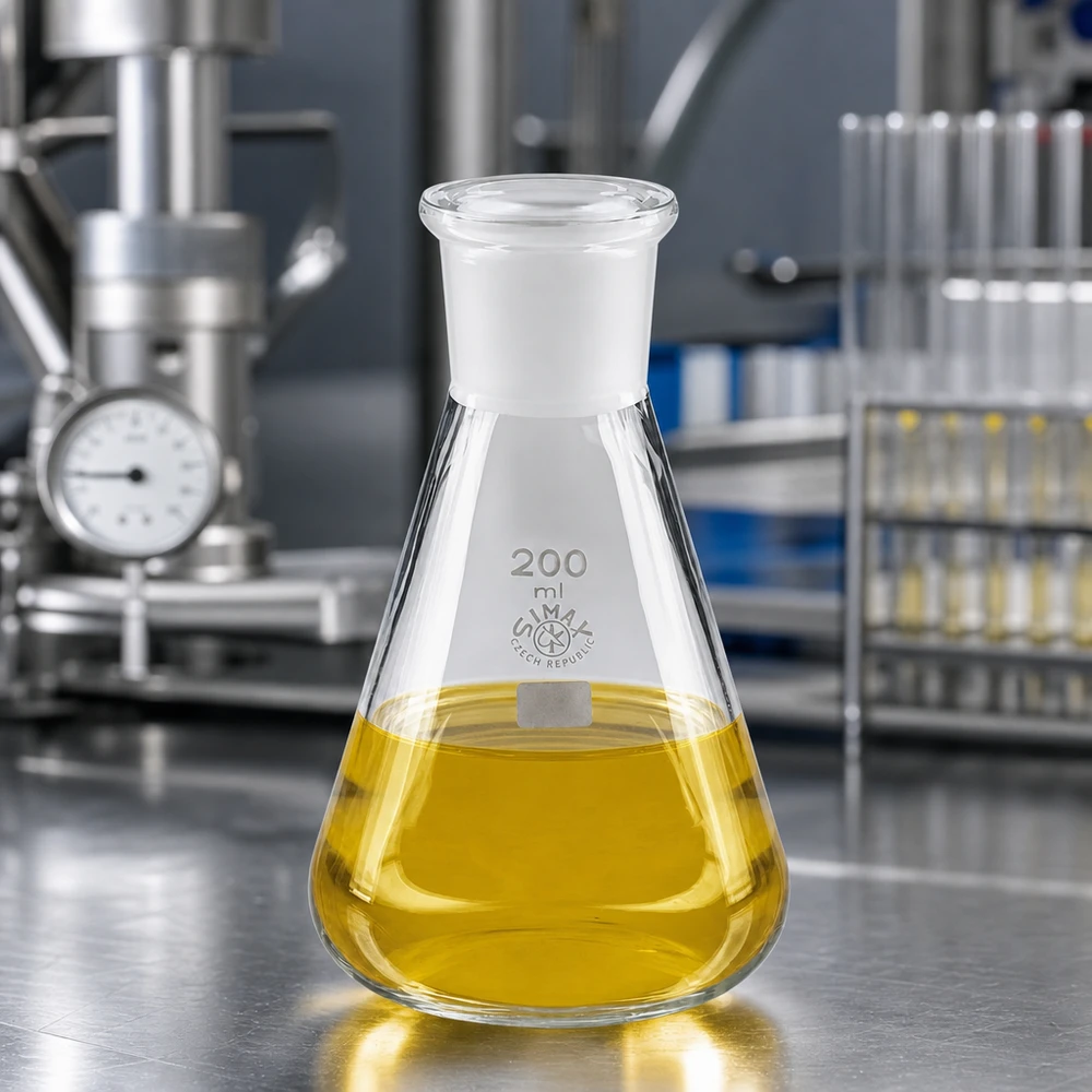 Erlenmeyerova baňka 200ml se standardním broušeným spojem (29/32)