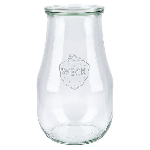 2700ml tulip&#225;nov&#225; sklenice se sklen&#283;n&#253;m v&#237;&#269;kem WECK RR100