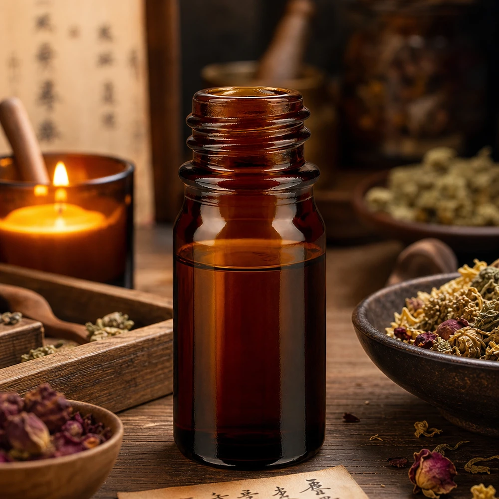 Umweltfreundliche 5ml braune ApoGlas Flasche wiederverwendbar für nachhaltige Lagerung