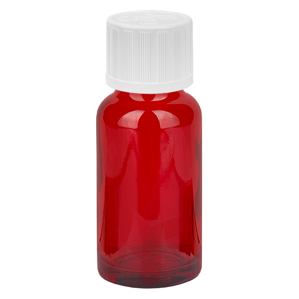 20ml láhev 11mm šroubovací uzávěr bílý standardní dětská pojistka RedLine UT18/20 20ml láhev 11mm šroubovací uzávěr bílý standardní dětská pojistka RedLine UT18/20