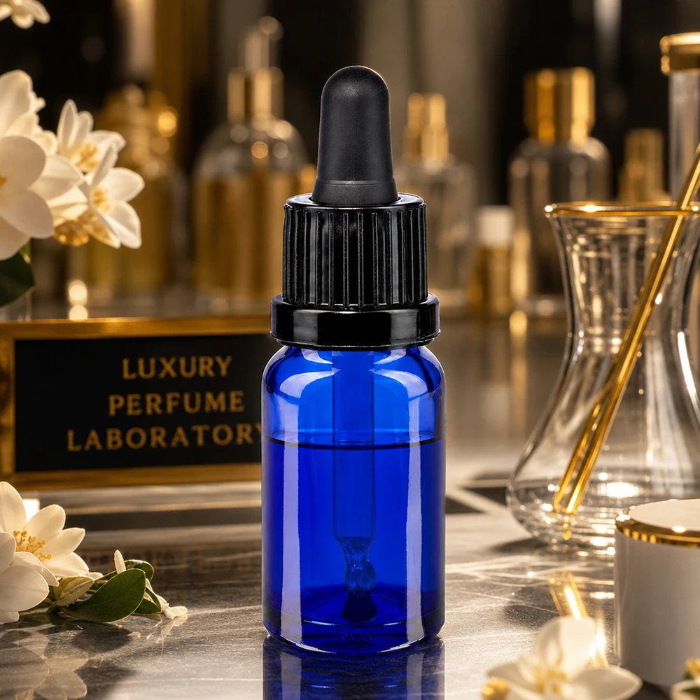 10ml pipetovací lahvička černá s uzávěrem odolným proti manipulaci BlueLine UT18/10