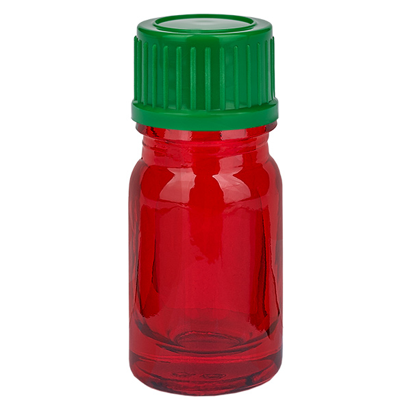 5ml láhev 11mm šroubovací uzávěr zelený standard RedLine UT18/5 5ml láhev 11mm šroubovací uzávěr zelený standard RedLine UT18/5