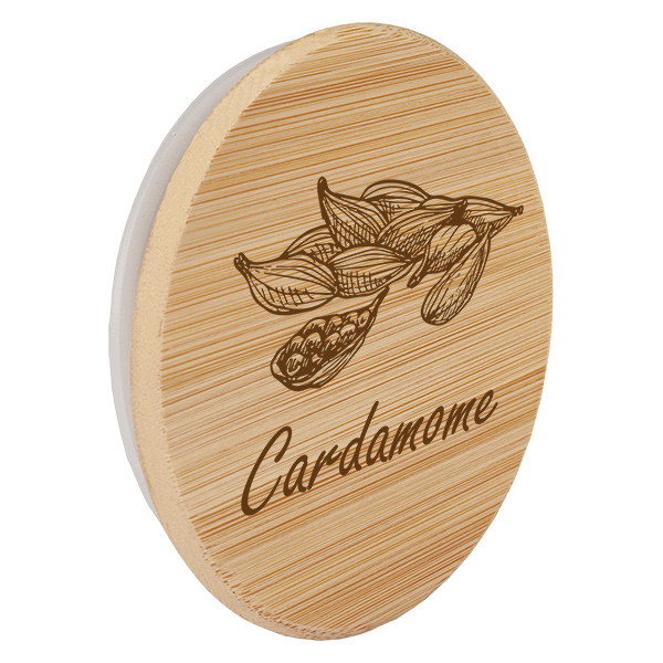 Couvercle en bois "Cardamome" pro WECK RR60 Couvercle en bois "Cardamome" pro WECK RR60