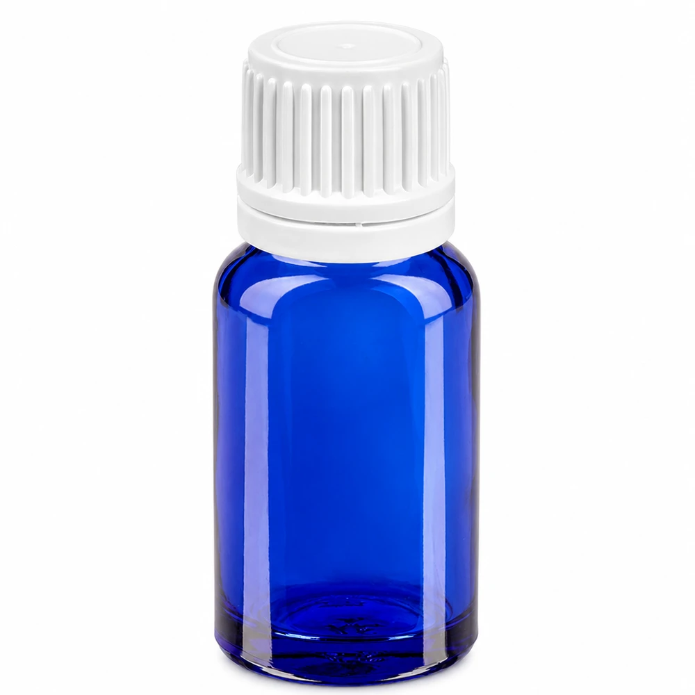 10ml lahvička 11mm šroubovací uzávěr bílý BlueLine UT18/10.