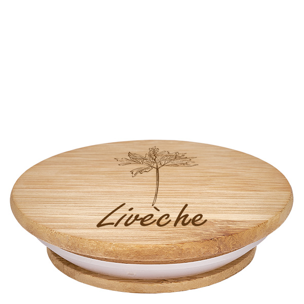 Couvercle en bois "Livèche" pro WECK RR60 Couvercle en bois "Livèche" pro WECK RR60