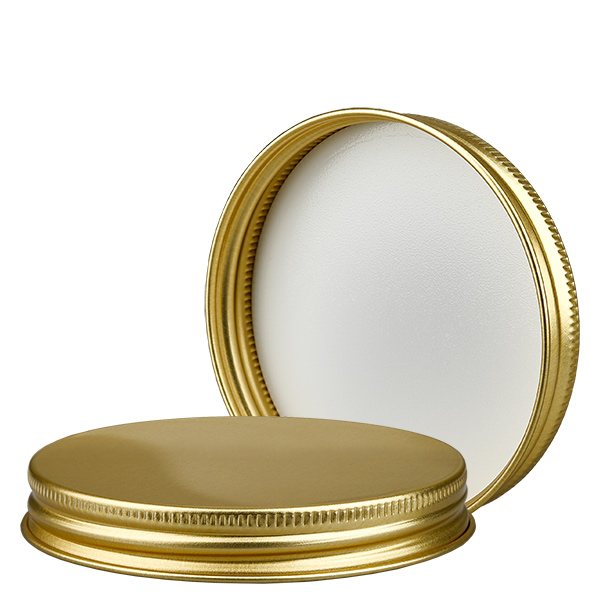 Kovový šroubovací uzávěr zlatý, závit 63 mm/R3 ApoGlas Kovový šroubovací uzávěr zlatý, závit 63 mm/R3 ApoGlas