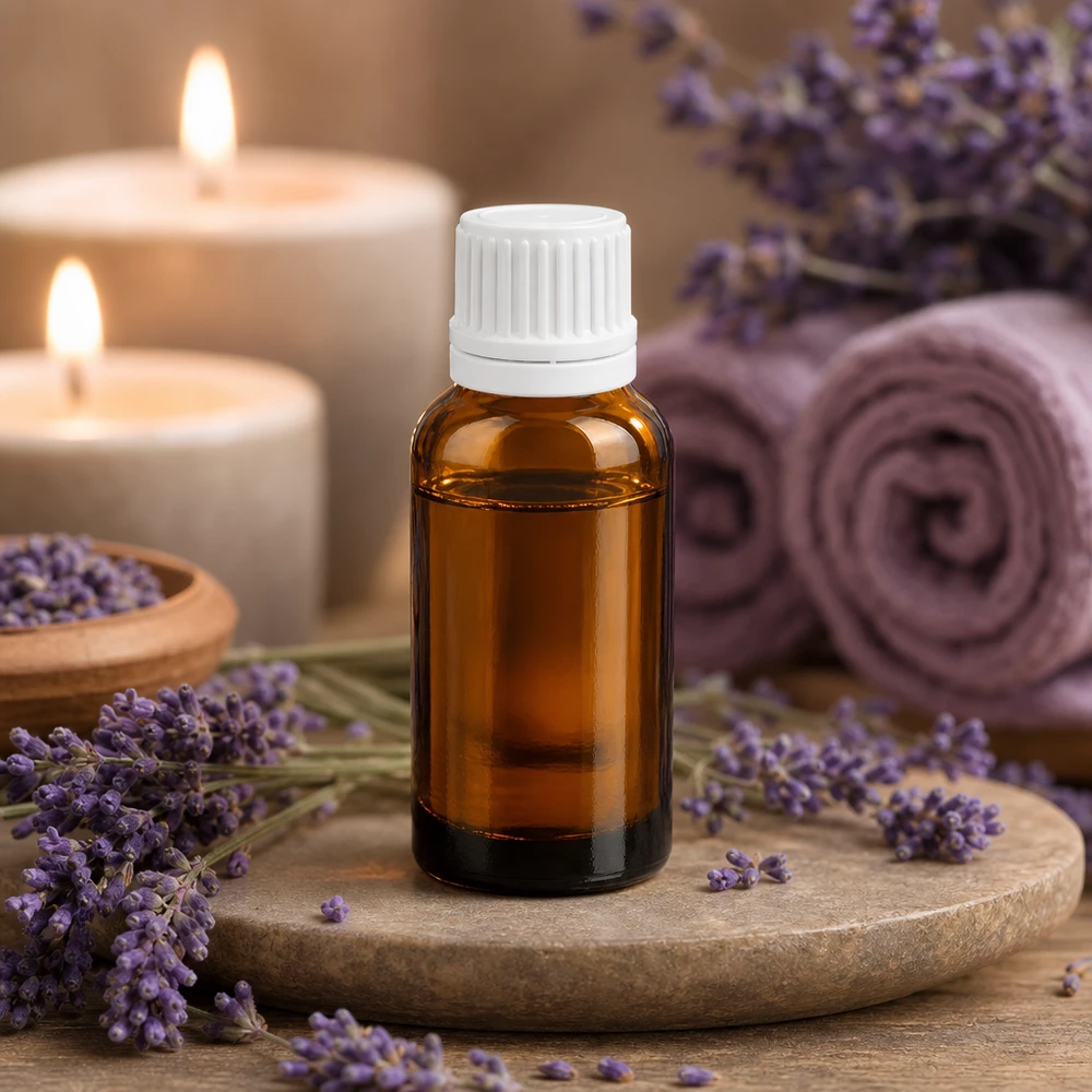 30ml lahvička s kapátkem 0,7mm bílá s tamper-evidentním uzávěrem BrownLine UT18/30. 30ml BrownLine Tropfflasche für Aromatherapie, Kosmetik und medizinische Anwendungen geeignet