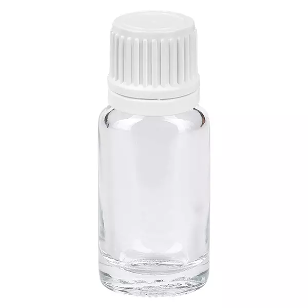 10ml lahvička s kapátkem 0,7mm bílá s tamper-evidentním uzávěrem ClearLine UT18/10 10ml lahvička s kapátkem 0,7mm bílá s tamper-evidentním uzávěrem ClearLine UT18/10