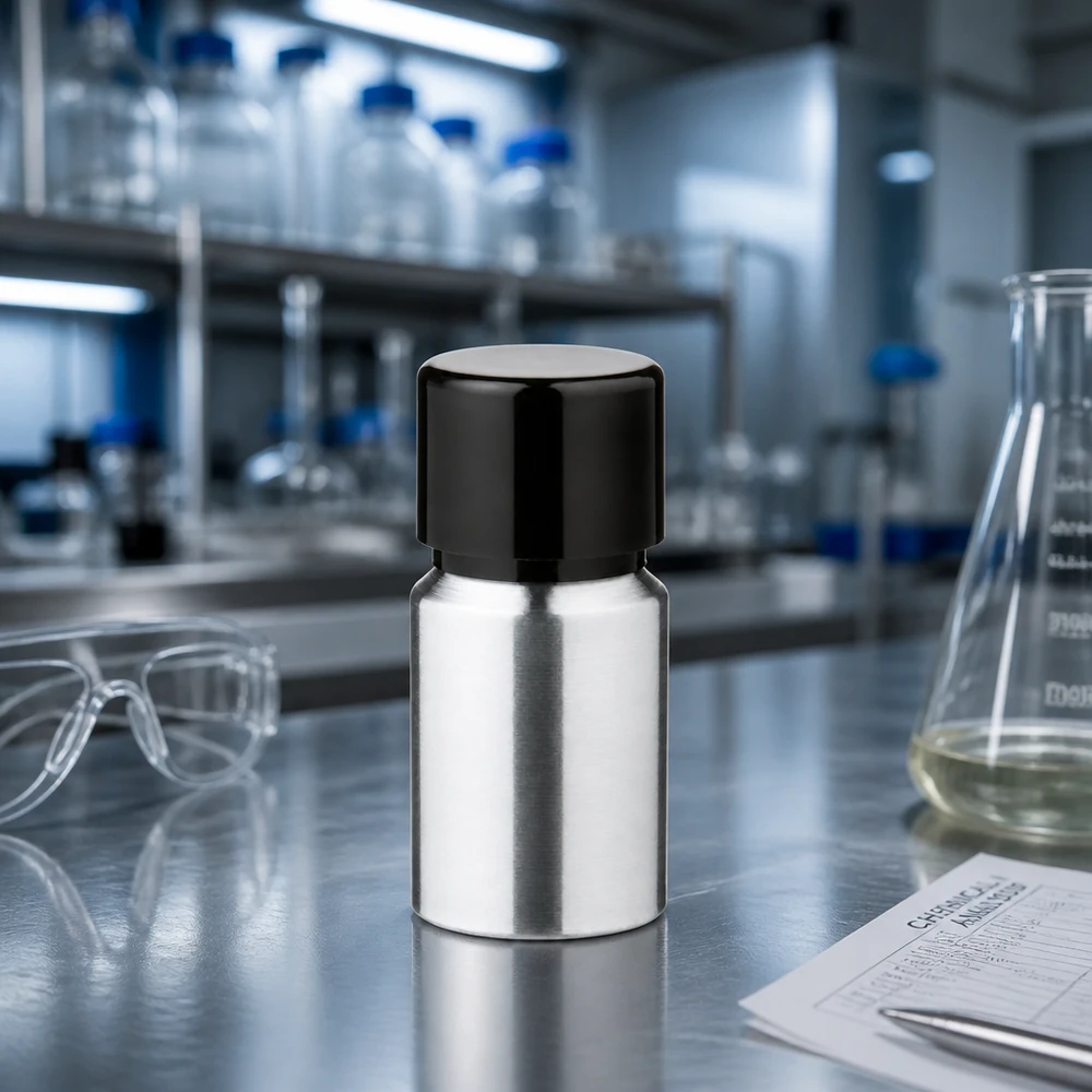 10ml leštěná hliníková lahvička se šroubovacím uzávěrem Vielseitige 10ml Aluflasche mit glatter geschliffener Textur perfekt für industrielle Anwendungen