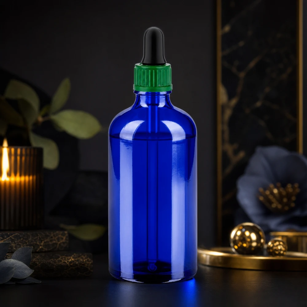 Hochwertige 100ml Flasche mit Kindersicherung und auslaufsicherem Verschlusssystem