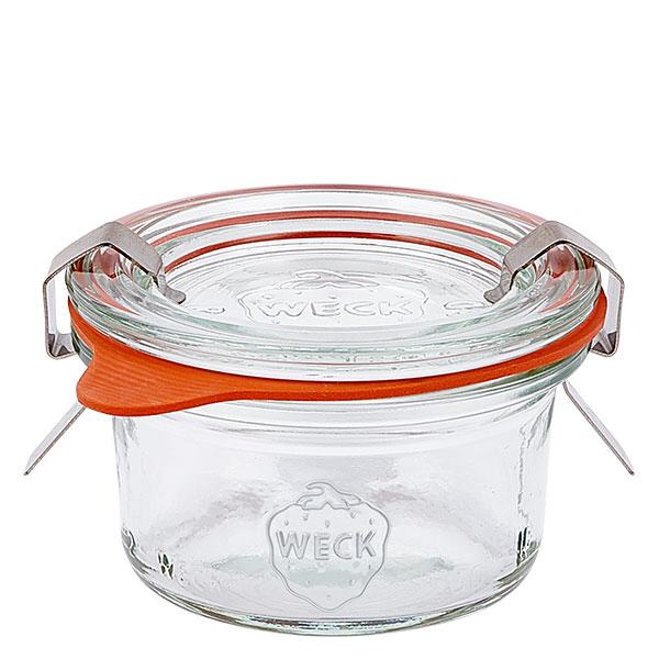 50ml bublinkov&#233; sklenice kompletn&#237; WECK RR60