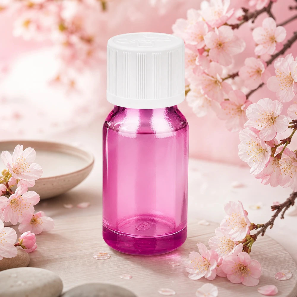 Handliche violette 10ml Tropfflasche mit kindersicherem Verschluss für den Hausgebrauch