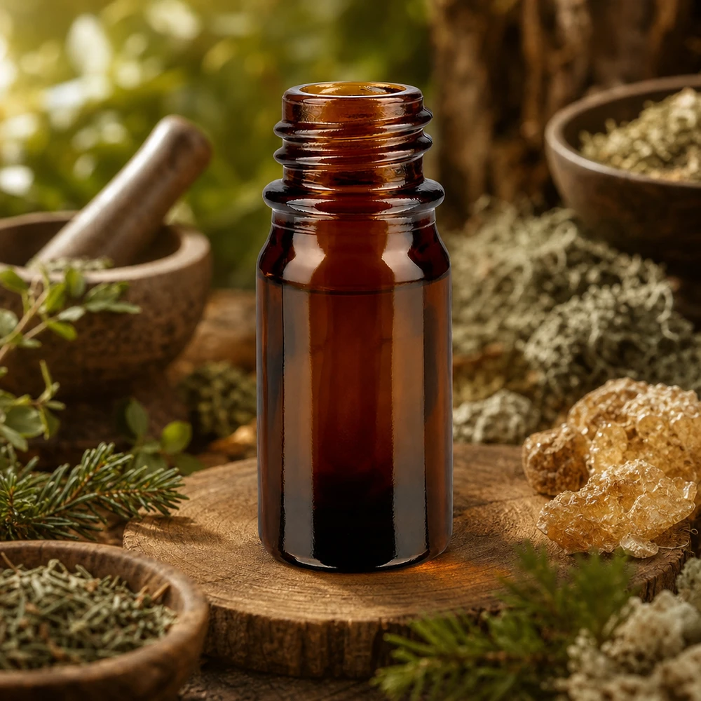 Handliche 5ml braune ApoGlas Flasche mit weiter Öffnung für einfaches Befüllen