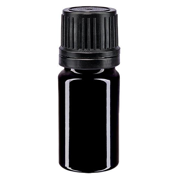 Lékárenská láhev fialová 5ml kapátko nalévací kroužek 1mm černý tamper evidentní uzávěr. Lékárenská láhev fialová 5ml kapátko nalévací kroužek 1mm černý tamper evidentní uzávěr.
