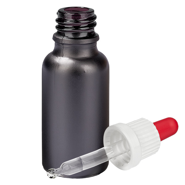 20ml pipetovací láhev bílá/červená s uzávěrem proti neoprávněné manipulaci BlackLine UT18/20 20ml pipetovací láhev bílá/červená s uzávěrem proti neoprávněné manipulaci BlackLine UT18/20