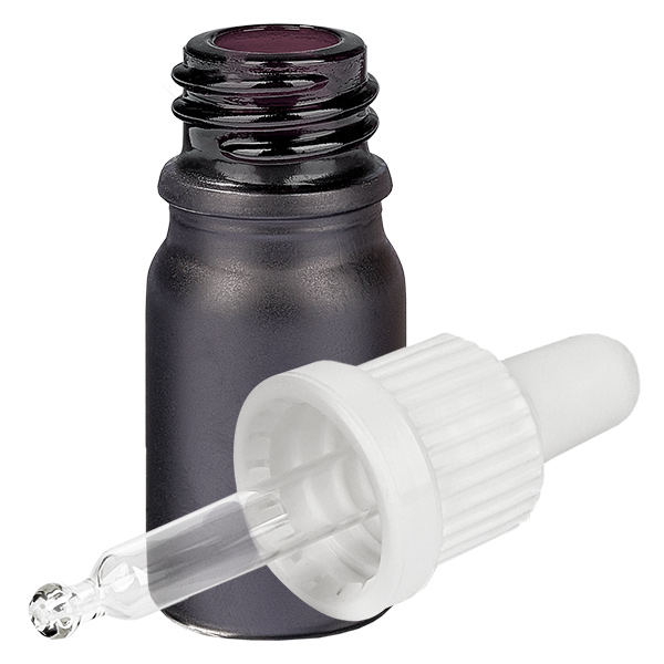 5ml pipetovací lahvička bílá s uzávěrem chráněným proti manipulaci BlackLine UT18/5 5ml pipetovací lahvička bílá s uzávěrem chráněným proti manipulaci BlackLine UT18/5