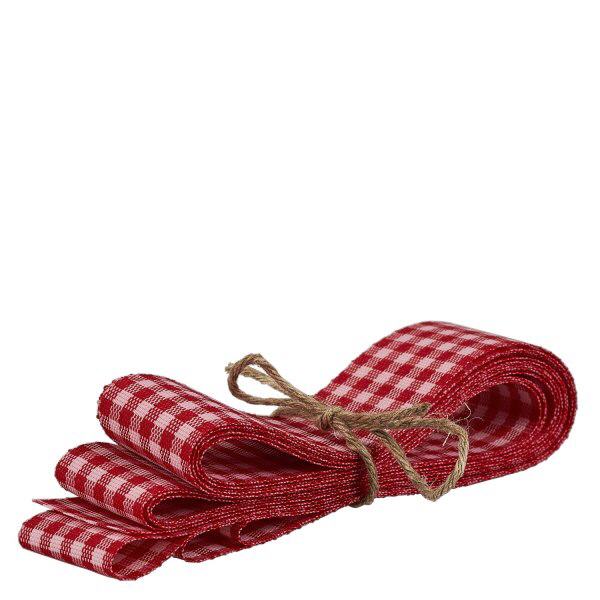 L&#225;tkov&#225; stuha &#269;erven&#225;/b&#237;l&#225; na zdoben&#237; 300 cm