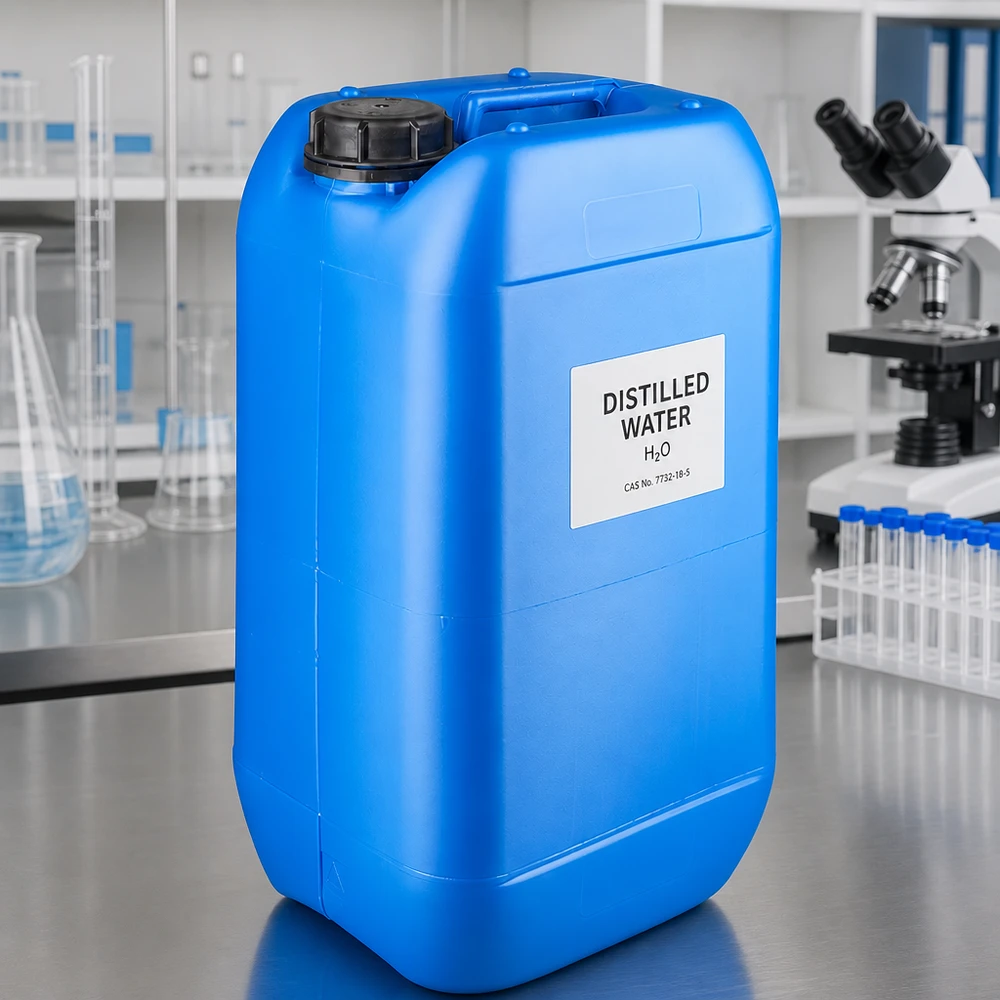 Blauer UN-zugelassener Kanister 15 Liter mit Schraubverschluss zur sicheren Flüssigkeitslagerung