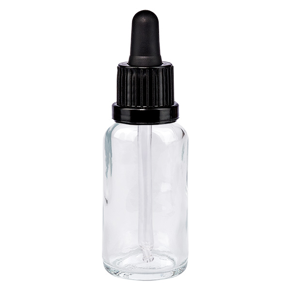 20ml pipetovací láhev černá se zajištěným uzávěrem ClearLine UT18/20