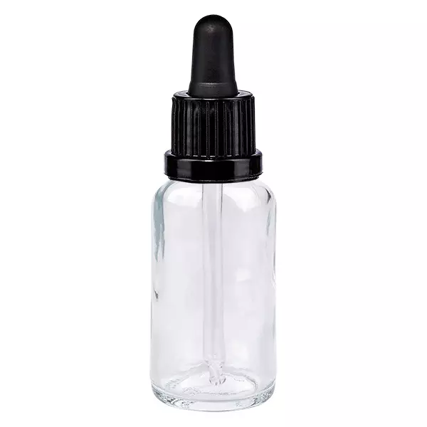 20ml pipetovací láhev černá se zajištěným uzávěrem ClearLine UT18/20