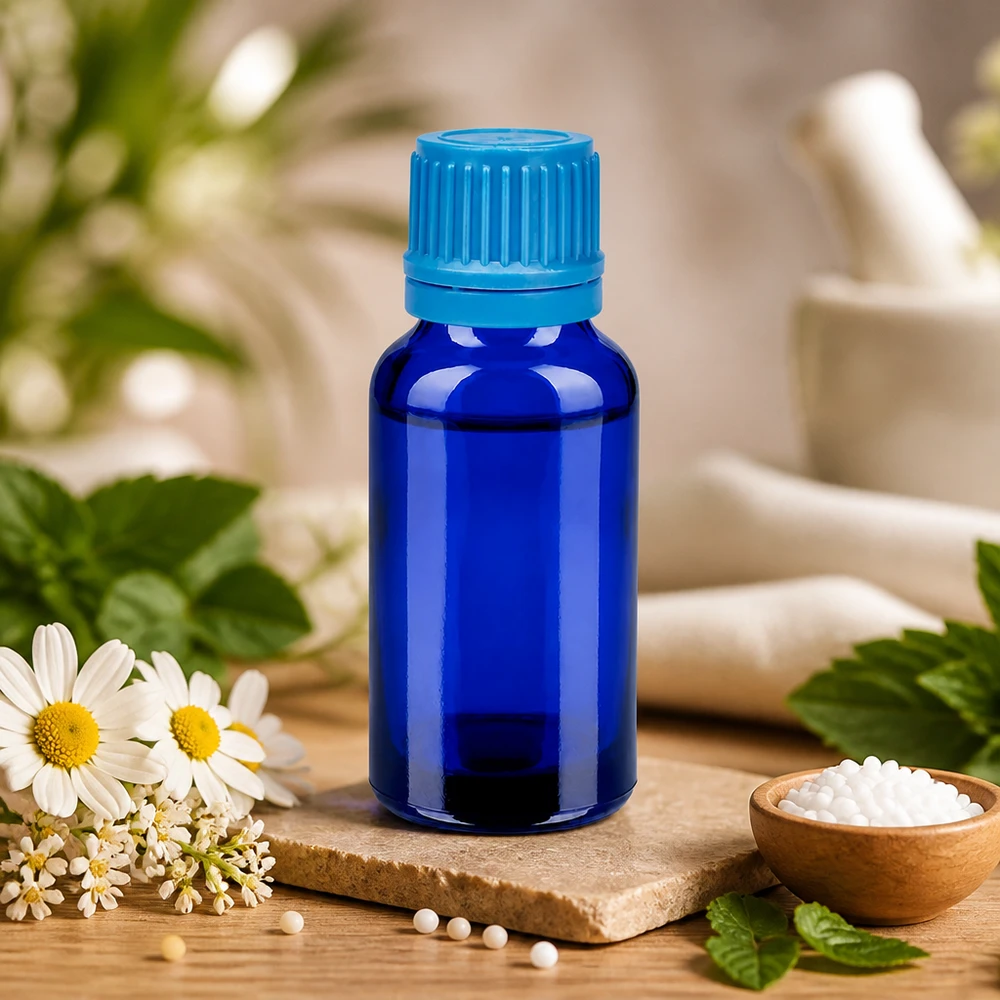 Wiederverschließbare 20ml Glasflasche in Apothekerqualität für Kräuterextrakte und Tinkturen