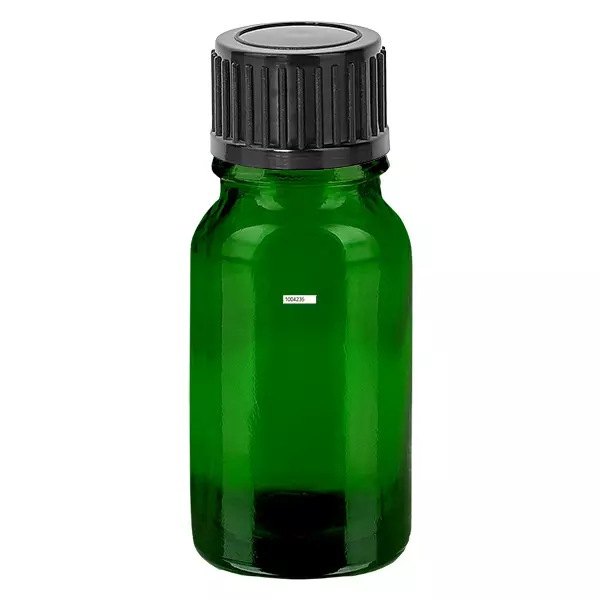 10ml láhev 11mm šroubovací uzávěr černá Standard GreenLine UT18/10 10ml láhev 11mm šroubovací uzávěr černá Standard GreenLine UT18/10