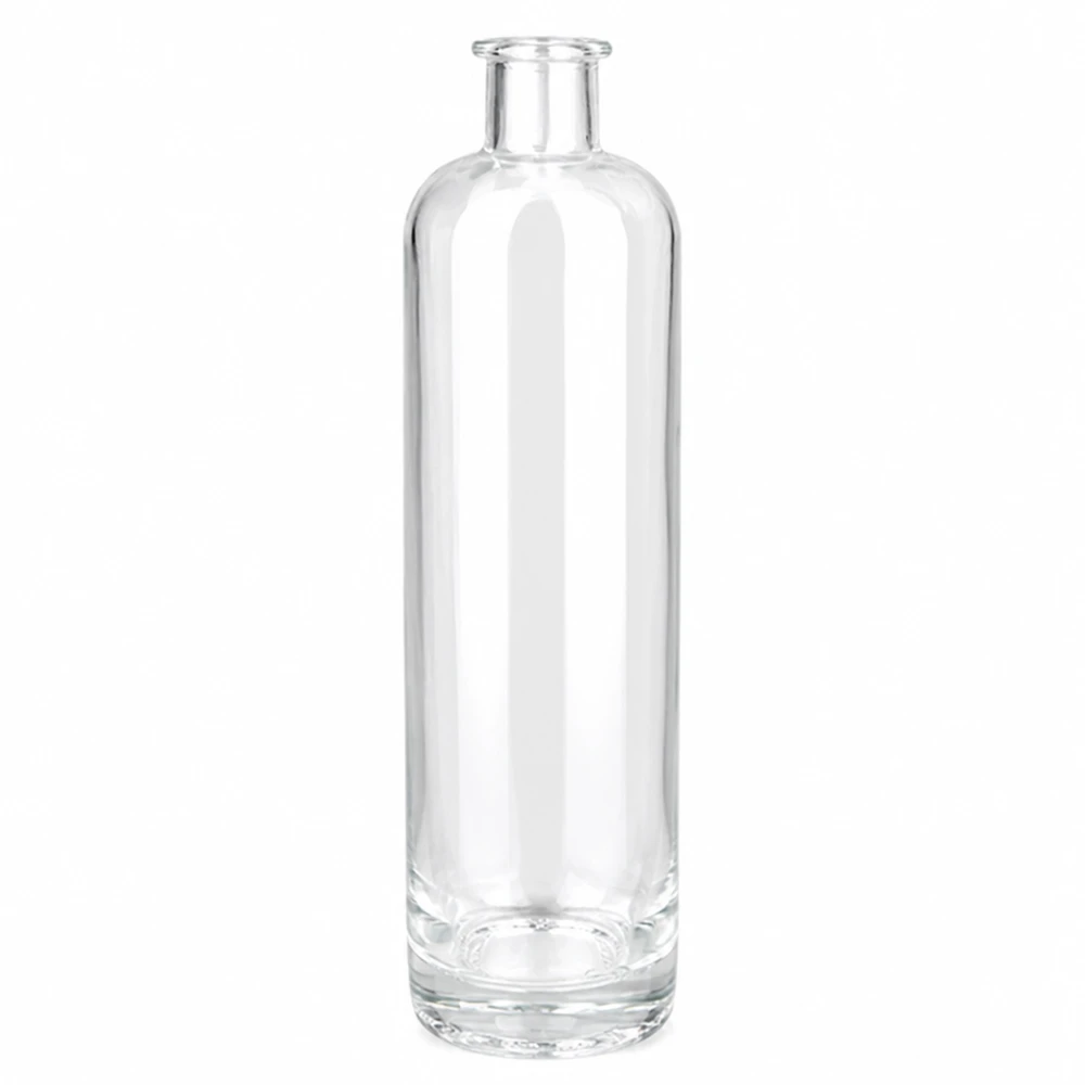 500ml Glasflasche Ella ohne Verschluss UNiTWIST transparent klar zylindrisch leer Produktfoto
