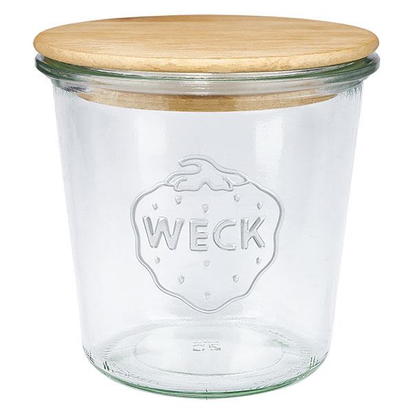 580ml tumblery WECK RR100 s d&#345;ev&#283;n&#253;m v&#237;kem buchta