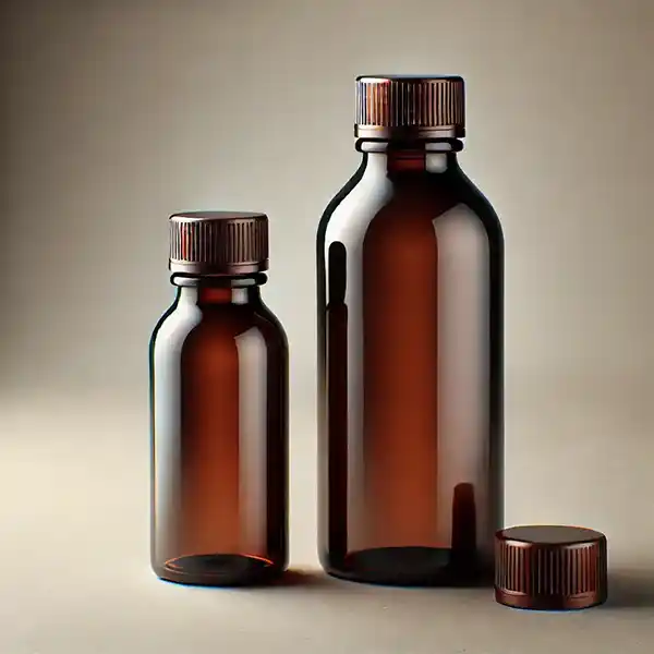 Euromedizinflasche braun