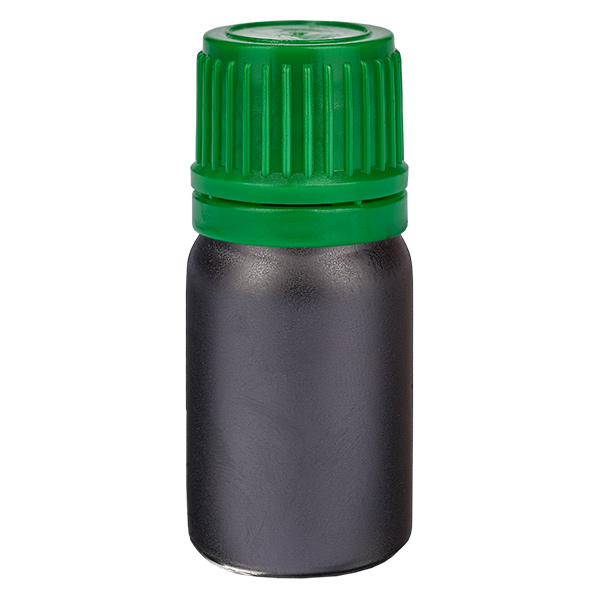 5ml lahvička 11mm šroubovací uzávěr zelená standard BlackLine UT18/5 5ml lahvička 11mm šroubovací uzávěr zelená standard BlackLine UT18/5