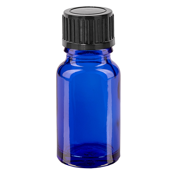 10ml lahvi&#269;ka 11mm &#353;roubovac&#237; uz&#225;v&#283;r &#269;ern&#225; standardn&#237; BlueLine UT18/10