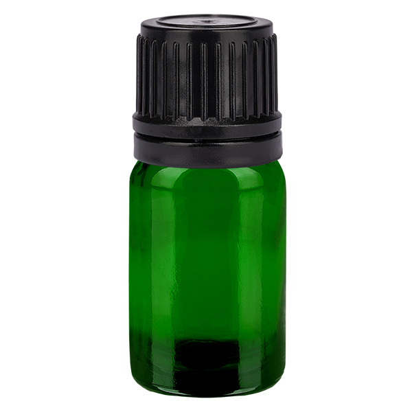 5ml kulov&#225; l&#225;hev 3mm nal&#233;vac&#237; krou&#382;ek &#269;ern&#253; tamper-evidentn&#237; uz&#225;v&#283;r GreenLine UT18/5